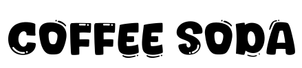 Coffee Soda Font Image