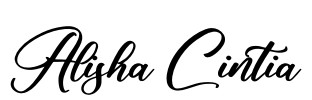 Alisha Cintia Font Image