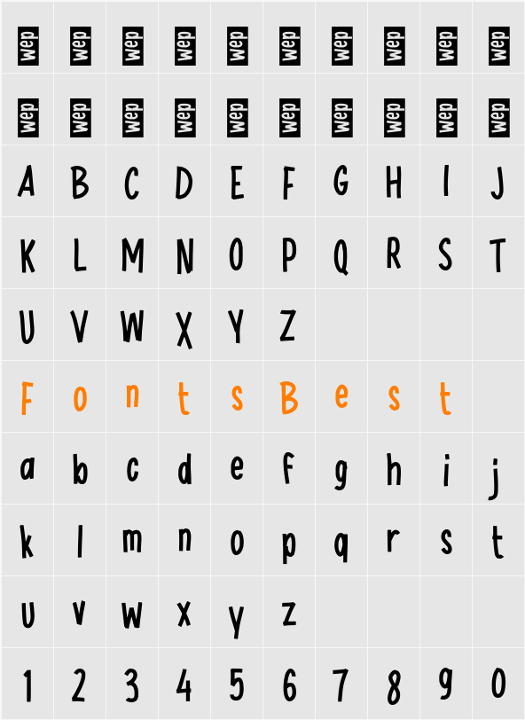 j Jual Sale Character Map