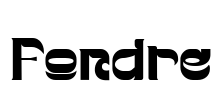 Fondre Font Image