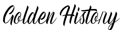 Golden History Font Image