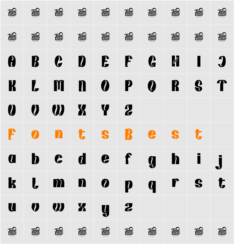 kunhety trial Character Map