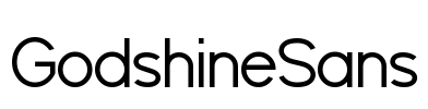 GodshineSans Font Image