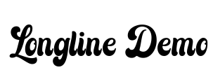 Longline Demo Font Image