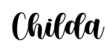 Childa Font Image