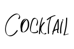 Cocktail Font Image