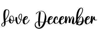 Love December Font Image