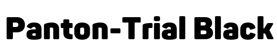 Panton-Trial Black