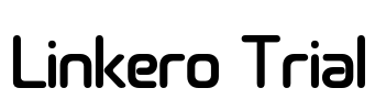 Linkero Trial Font Image