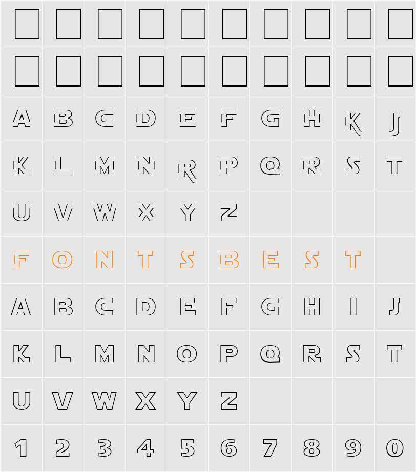 Star Jedi Hollow Character Map
