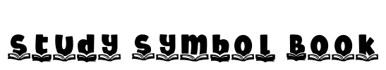 Study Symbol Book Font Image
