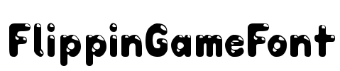 FlippinGameFont Font Image