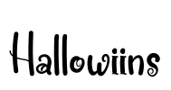 Hallowiins Font Image