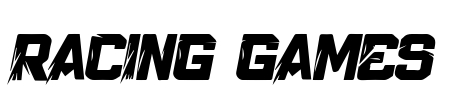 Racing Games Font Image