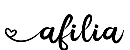 Afilia Font Image