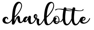 charlotte Font Image