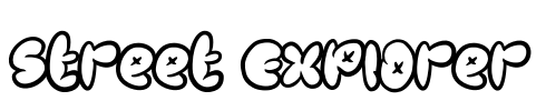 Street Explorer Font Image