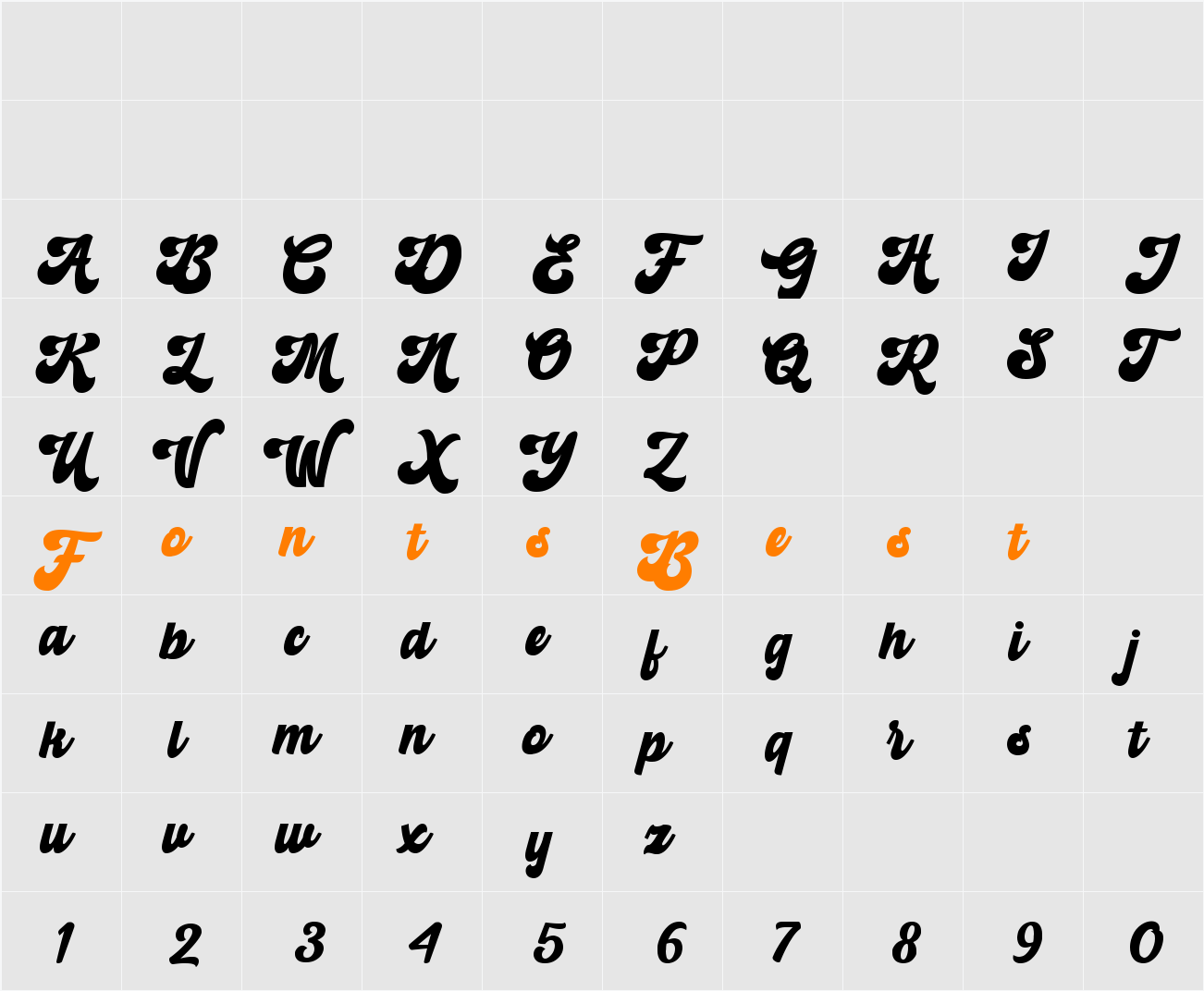 Magniton Demo Character Map