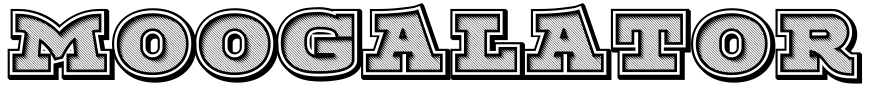 Moogalator Font Image