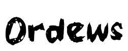 Ordews Font Image