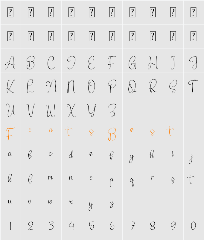 Atlenta Battleny Character Map