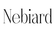 Nebiard Font Image