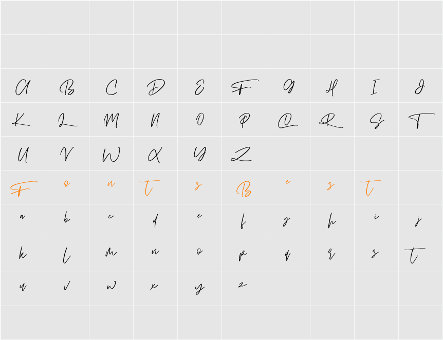 Slovary Free Character Map