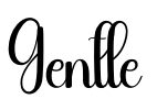 Gentle Font Image