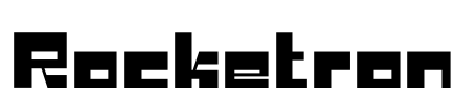 Rocketron Font Image