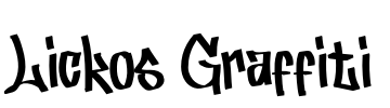 Lickos Graffiti Font Image