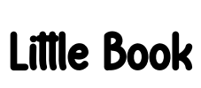 Little Book Font Image
