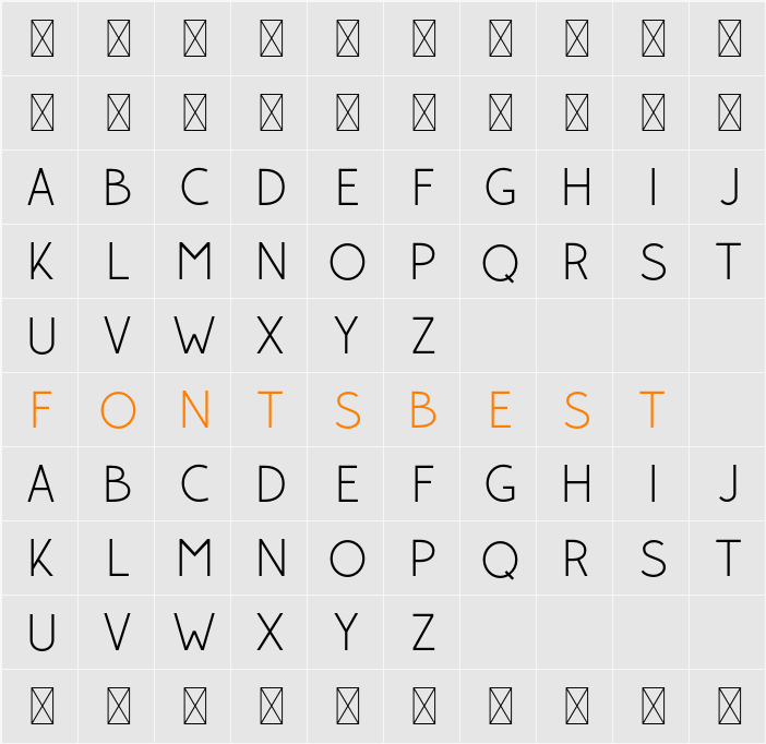 Rolves Free Character Map