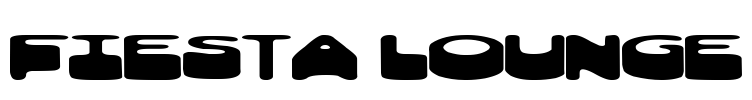 Fiesta Lounge Font Image