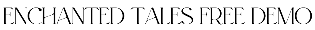 Enchanted Tales Free Demo Font Image