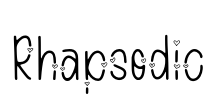 Rhapsodic Font Image