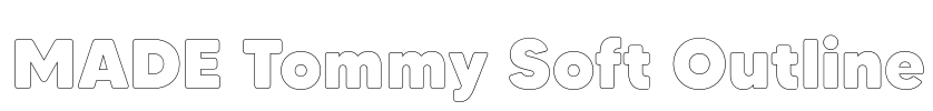 MADE Tommy Soft Outline
