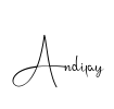 Andilay Font Image