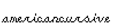 americancursive