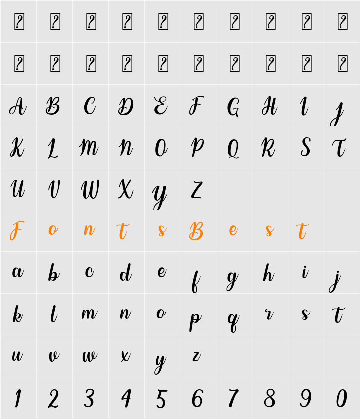 Allisha Character Map