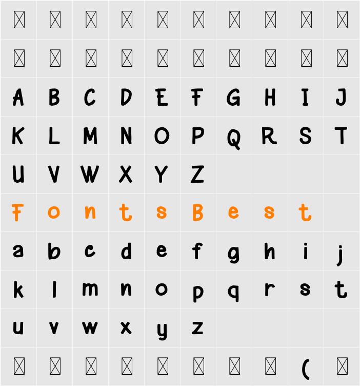 With Logica Character Map