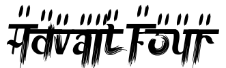 Advait Four Font Image