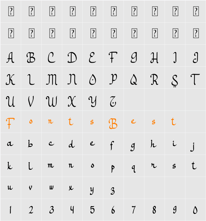 Qamar Ramadhan Character Map