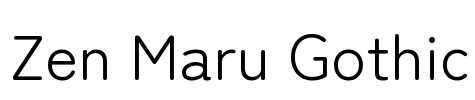 Zen Maru Gothic