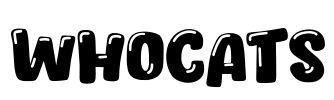 Whocats Font Image