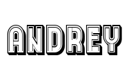 Andrey Font Image