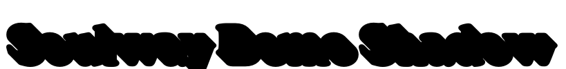Soulway Demo Shadow Font Image