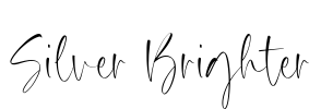 Silver Brighter Font Image