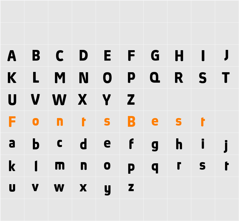 Absolut Red Character Map