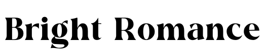 Bright Romance Font Image