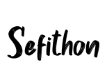 Sefithon Font Image